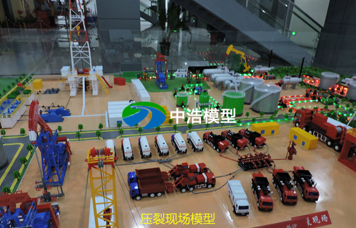 壓裂現(xiàn)場模型